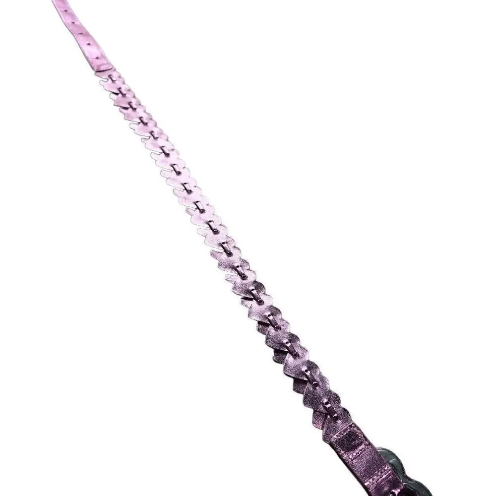 Girls sparkle heart belt 26